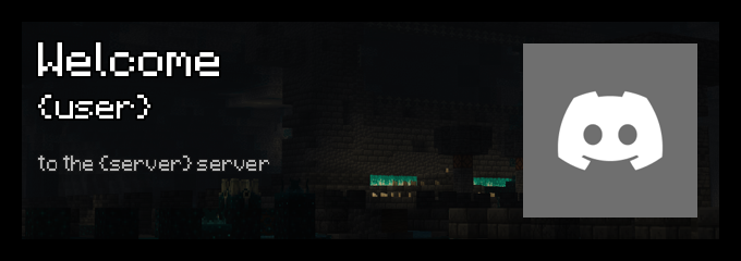 Deep Dark welcome banner