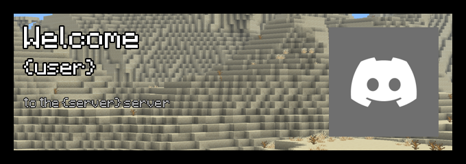 Desert welcome banner