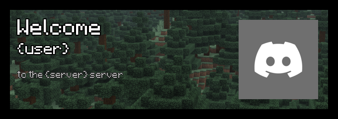 Taiga Forest welcome banner